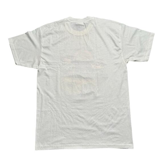 Vintage 90s Lost in the 50s Hot Rod Classic Car Graphic T Shirt Flame Dice L - Picture 6 of 7